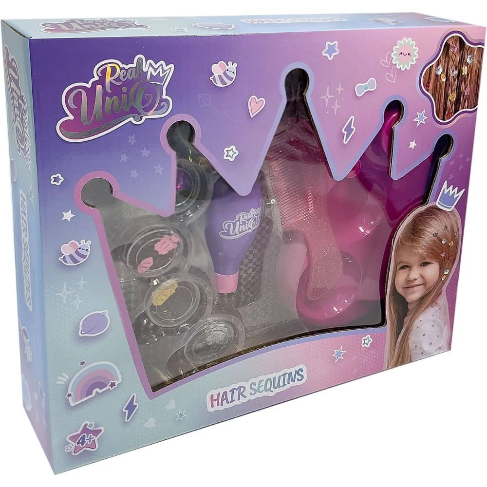 Hiustenkoristelusetti Real UniQ 3 Hiustenkoristelusetti Real UniQ