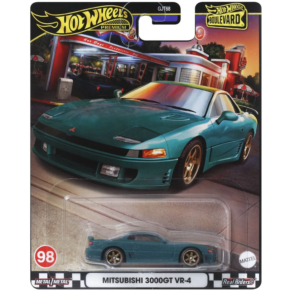 Hot Wheels Boulevard Mitsubishi 3000GT VR-4 3 Hot Wheels Boulevard Mitsubishi 3000GT VR-4