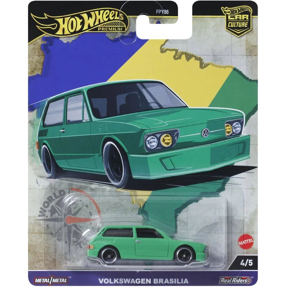 Hot Wheels Car Culture Volkswagen Brasilia 3 Hot Wheels Car Culture Volkswagen Brasilia