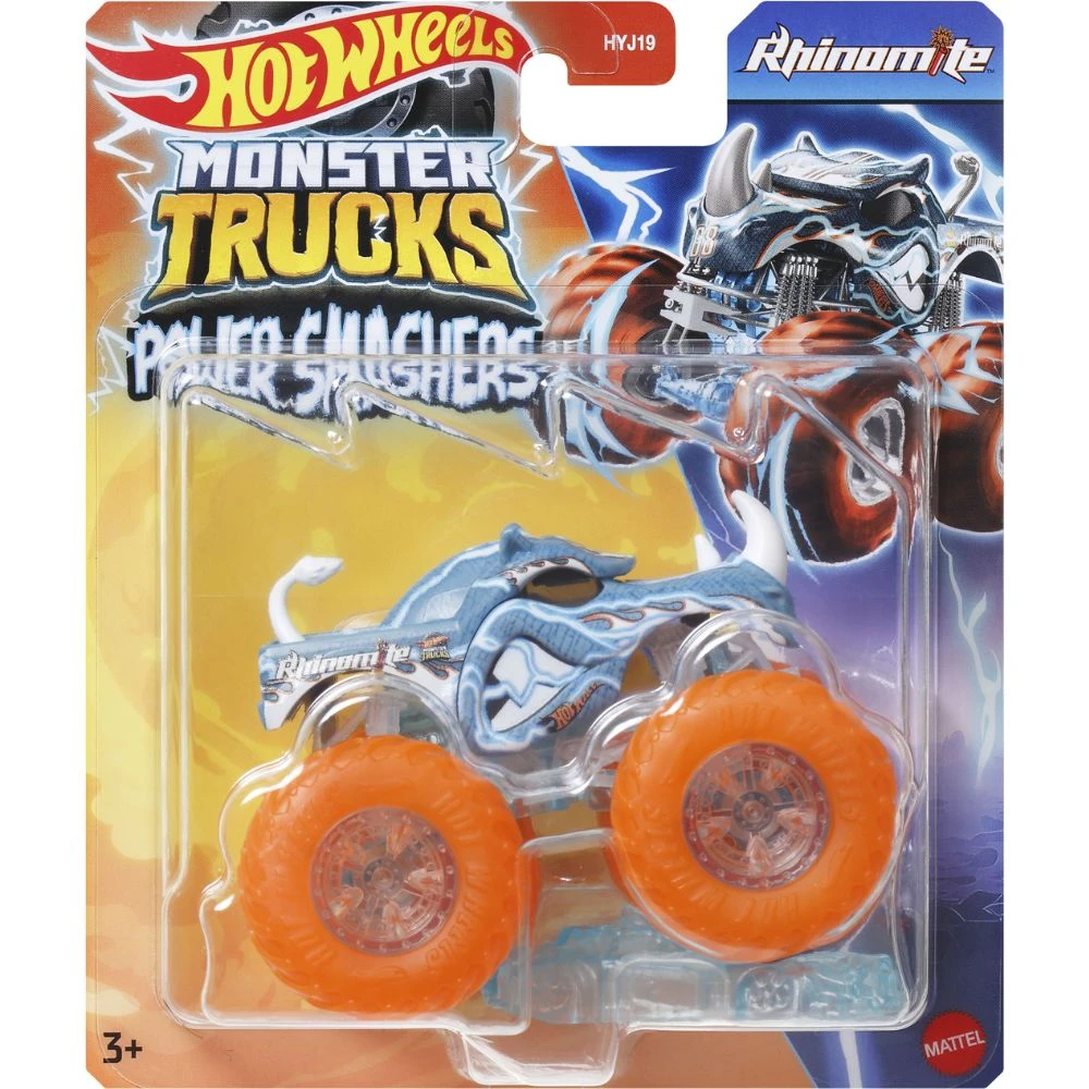 Hot Wheels Monster 1:64 Power Smashers Erilaisia 3 Hot Wheels Monster 1:64 Power Smashers Erilaisia