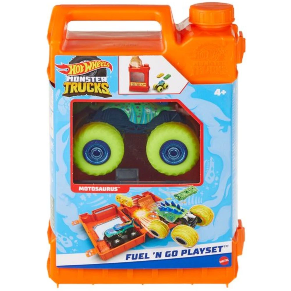 Hot Wheels Monster Fuel ’N Go Leikkisetti 3 Hot Wheels Monster Fuel ’N Go Leikkisetti