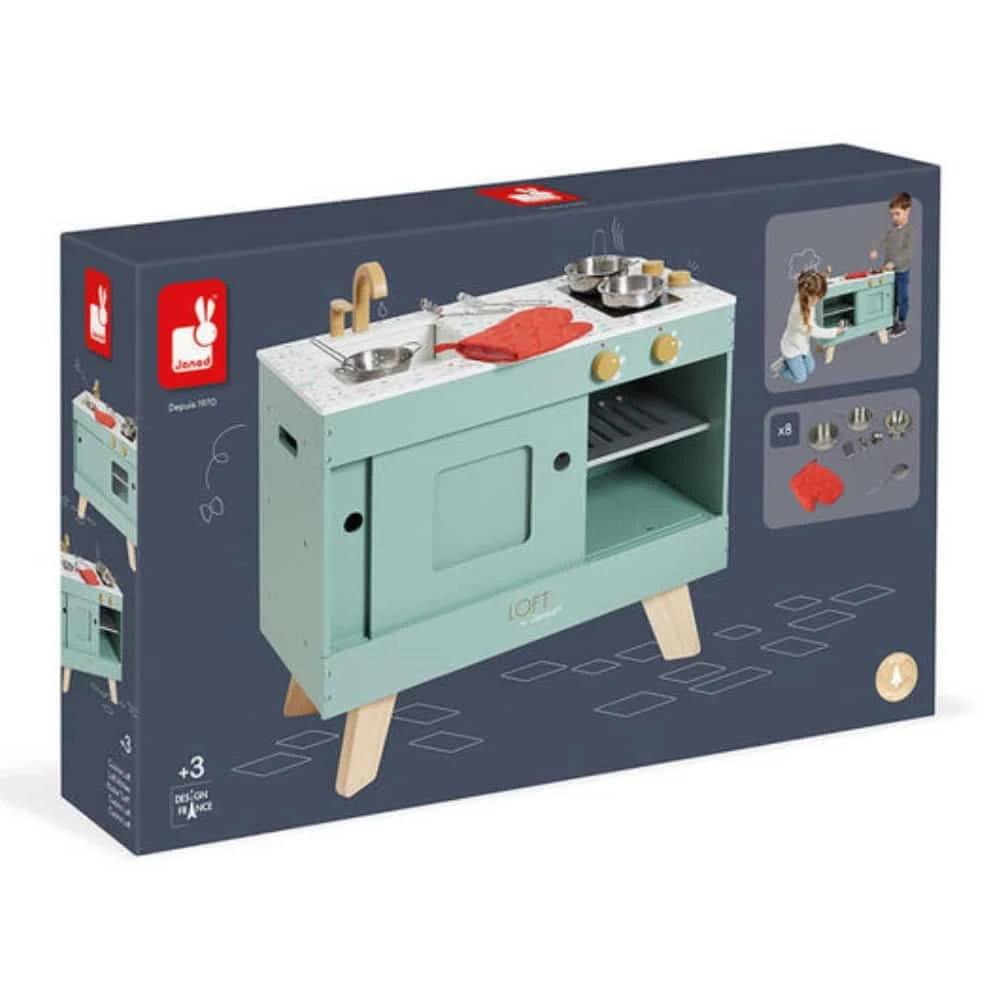 Keittiö Loft Tarvikkeilla Janod 3 Keittiö Loft Tarvikkeilla Janod