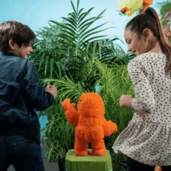 Jiggly Pets Tan Tan Oranssi Oranki -Muovi Ja Lelu US Jiggly Pets Tantan Oranssi Oranki 4