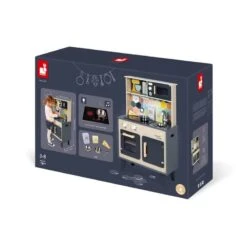 Keittiö Janod Harmaa Deluxe Puinen 6 Keittiö Janod Harmaa Deluxe Puinen -Muovi Ja Lelu US Keittio Janod harmaa Deluxe 1