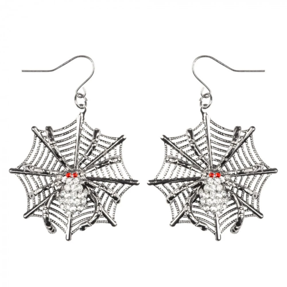 Korvakorut Hämähäkki Punainen 3 Korvakorut Hämähäkki Punainen