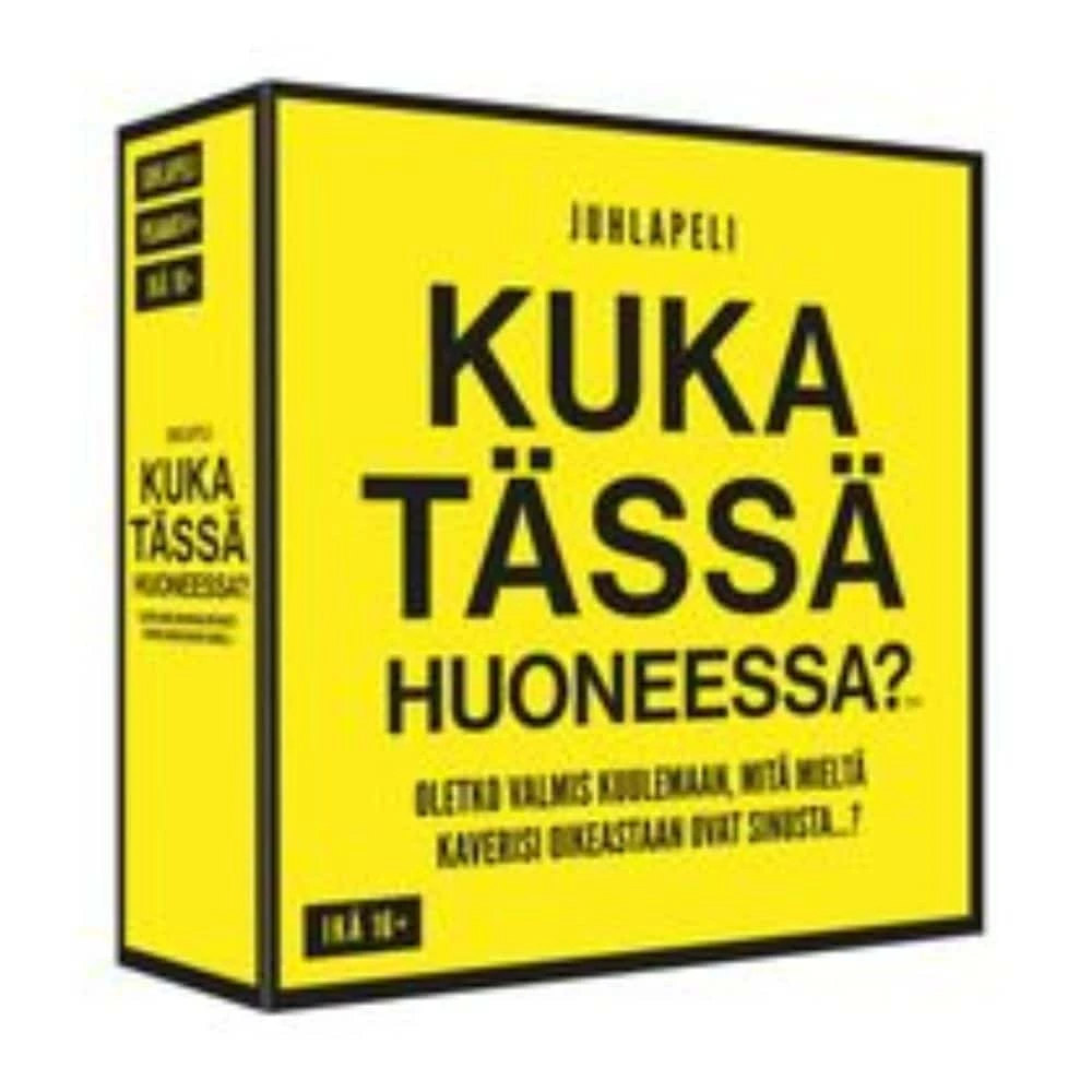 Kuka Tässä Huoneessa Kysymyspeli 3 Kuka Tässä Huoneessa Kysymyspeli