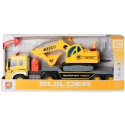 Kuljetusrekka & Kaivuri Valot Ja äänet City Service