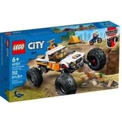 LEGO City 60387 Seikkailuja Nelivetomaasturilla