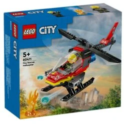 LEGO City 60411 Palokunnan Pelastushelikopteri