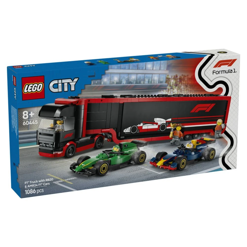 LEGO City 60445 F1 Rekka Ja F1 Autot 3 LEGO City 60445 F1 Rekka Ja F1 Autot