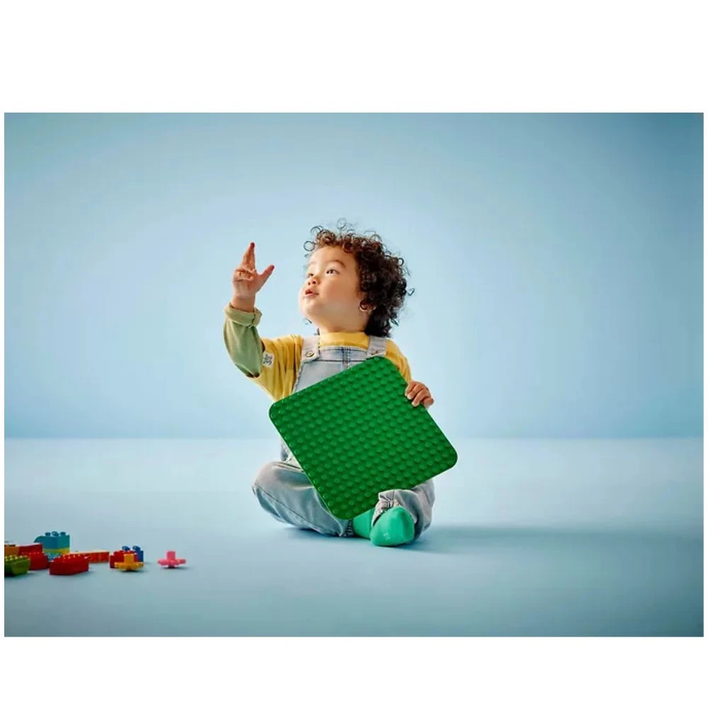 LEGO Duplo 10460 Vihreä Rakennuslevy 4 LEGO Duplo 10460 Vihreä Rakennuslevy - Image 2