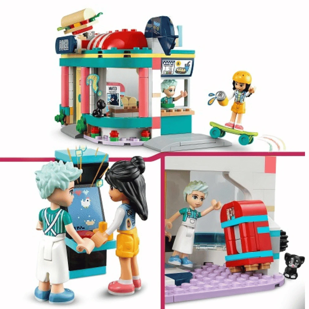 LEGO Friends 41728 Heartlaken Keskustan Ruokapaikka 5 LEGO Friends 41728 Heartlaken Keskustan Ruokapaikka - Image 3