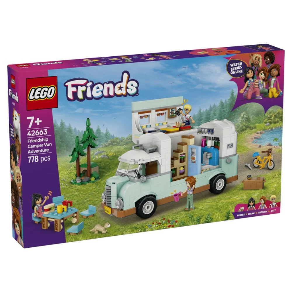 LEGO Friends 42663 Ystävien Seikkailu Matkailuautolla 3 LEGO Friends 42663 Ystävien Seikkailu Matkailuautolla