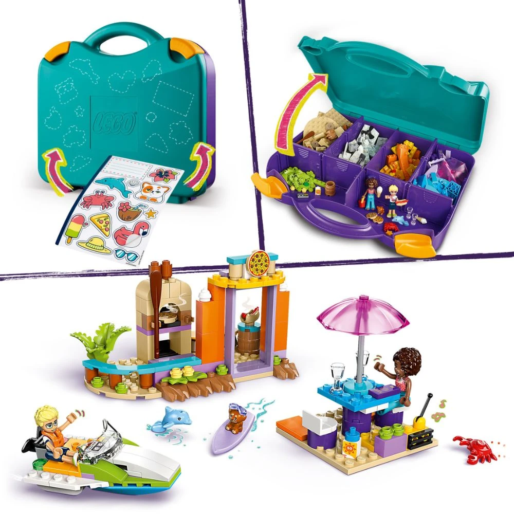 LEGO Friends 42672 Loma‑ Ja Rantarakennelmat Matkalaukussa 5 LEGO Friends 42672 Loma‑ Ja Rantarakennelmat Matkalaukussa - Image 3