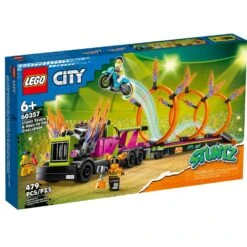 LEGO City 60357 Stunttiauto Ja Tulirengashaaste