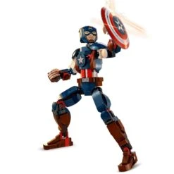 LEGO Marvel 76258 Rakennettava Captain America ‑hahmo -Muovi Ja Lelu US LEGO Marvel 76258 Rakennettava Captain America ‑hahmo 2