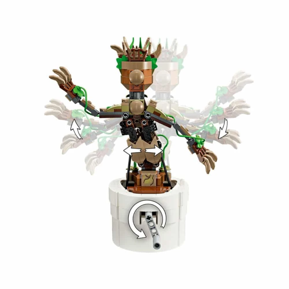 LEGO Marvel 76297 Tanssiva Groot 5 LEGO Marvel 76297 Tanssiva Groot - Image 3