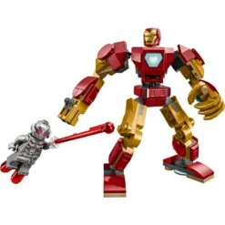 LEGO Marvel 76307 Iron Man-robotti Vastaan Ultron -Muovi Ja Lelu US LEGO Marvel 76307 Iron Man robotti vastaan Ultron 1