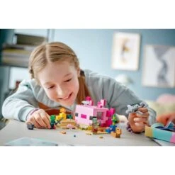 LEGO Minecraft 21247 Aksolotlin Talo -Muovi Ja Lelu US LEGO Minecraft 21247 Aksolotlin Talo