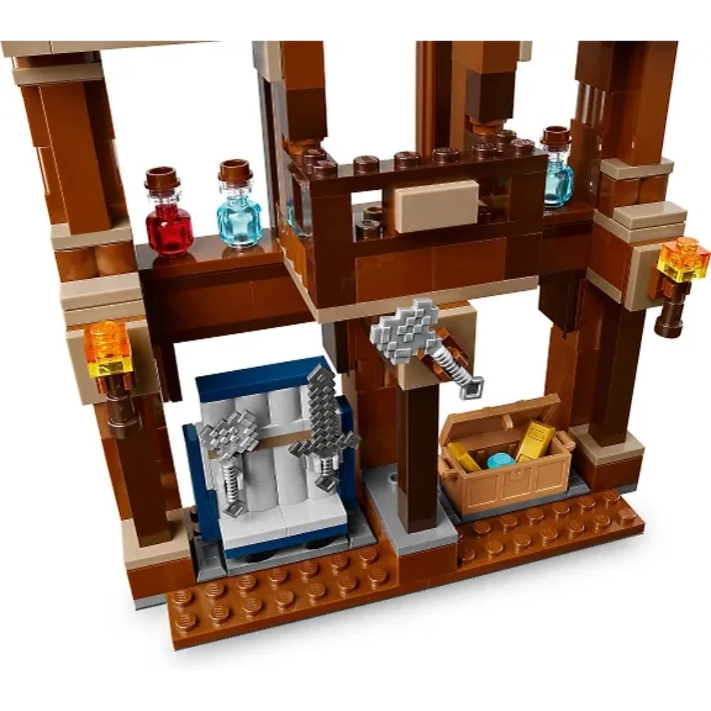 LEGO Minecraft 21272 – Puukartanon Taisteluareena 5 LEGO Minecraft 21272 – Puukartanon Taisteluareena - Image 3