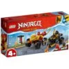LEGO Ninjago 71789 Kain Ja Rasin Auto- Ja Motskaritaistelu -Muovi Ja Lelu US LEGO Ninjago 71789 Kain ja Rasin auto ja motskaritaistelu