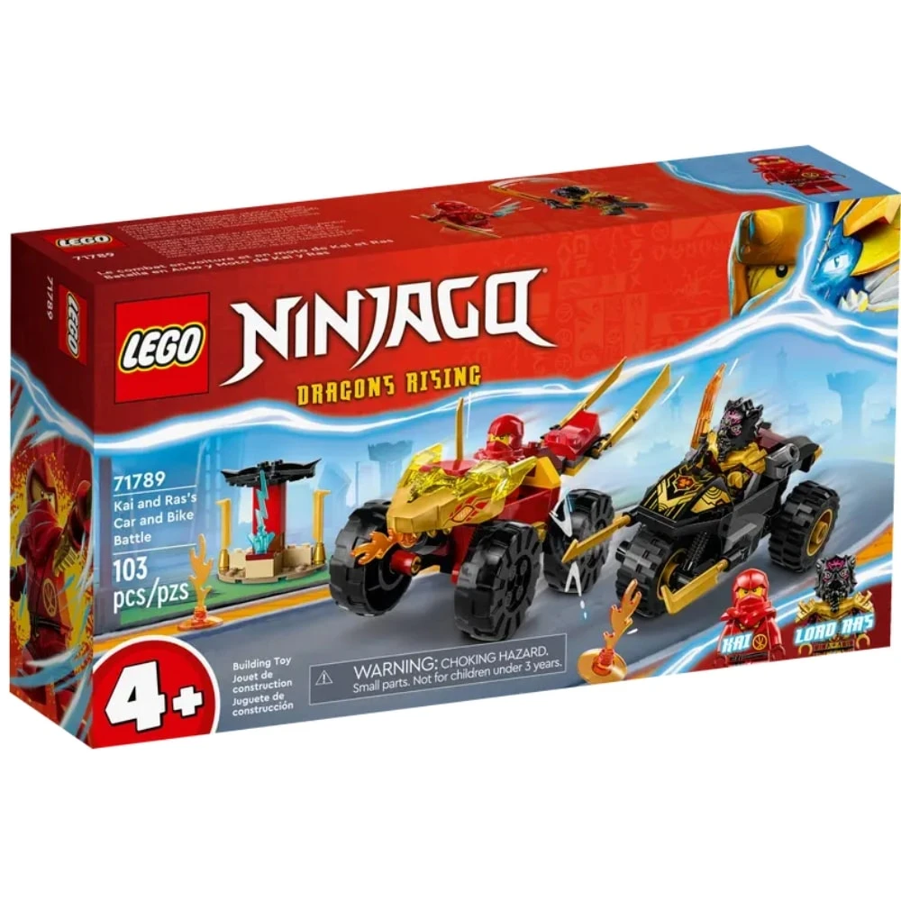 LEGO Ninjago 71789 Kain Ja Rasin Auto- Ja Motskaritaistelu 3 LEGO Ninjago 71789 Kain Ja Rasin Auto- Ja Motskaritaistelu