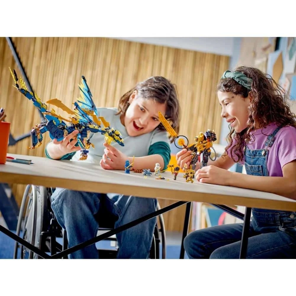 LEGO Ninjago 71796 Elementtilohikäärme Vs. Keisarinnan Robottiasu 6 LEGO Ninjago 71796 Elementtilohikäärme Vs. Keisarinnan Robottiasu - Image 4