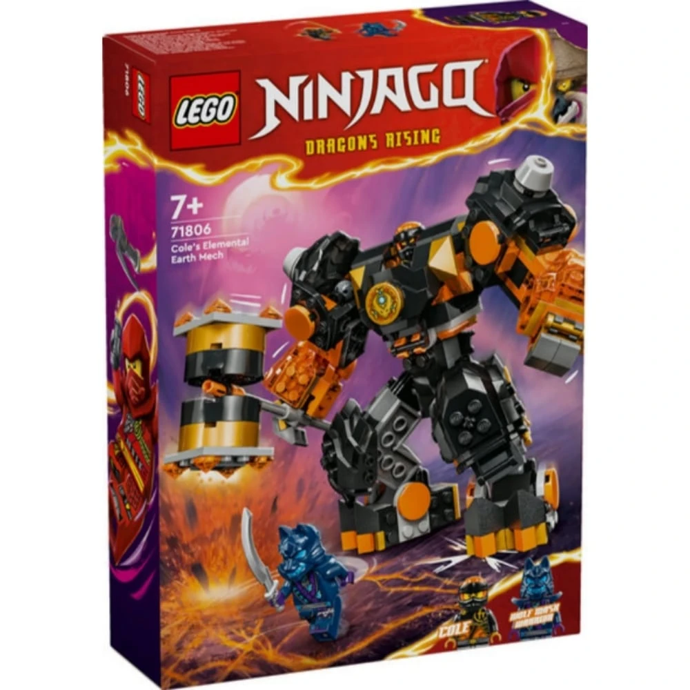 LEGO Ninjago 71806 Colen Maaelementti-robotti 3 LEGO Ninjago 71806 Colen Maaelementti-robotti