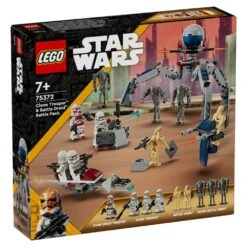 LEGO Star Wars 75372 Kloonisoturin Ja Taisteludroidin Taistelu