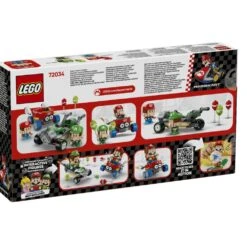 LEGO Super Mario 72034 Mario Kart- Baby Mario Vs Baby Luigi -Muovi Ja Lelu US LEGO Super Mario 72034 Mario kart baby Mario vs baby Luigi 2