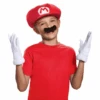 Lasten Naamiaisasu Super Mario Hattu, Hanskat & Viikset -Muovi Ja Lelu US Lasten Super Mario Hattu Hanskat Viikset