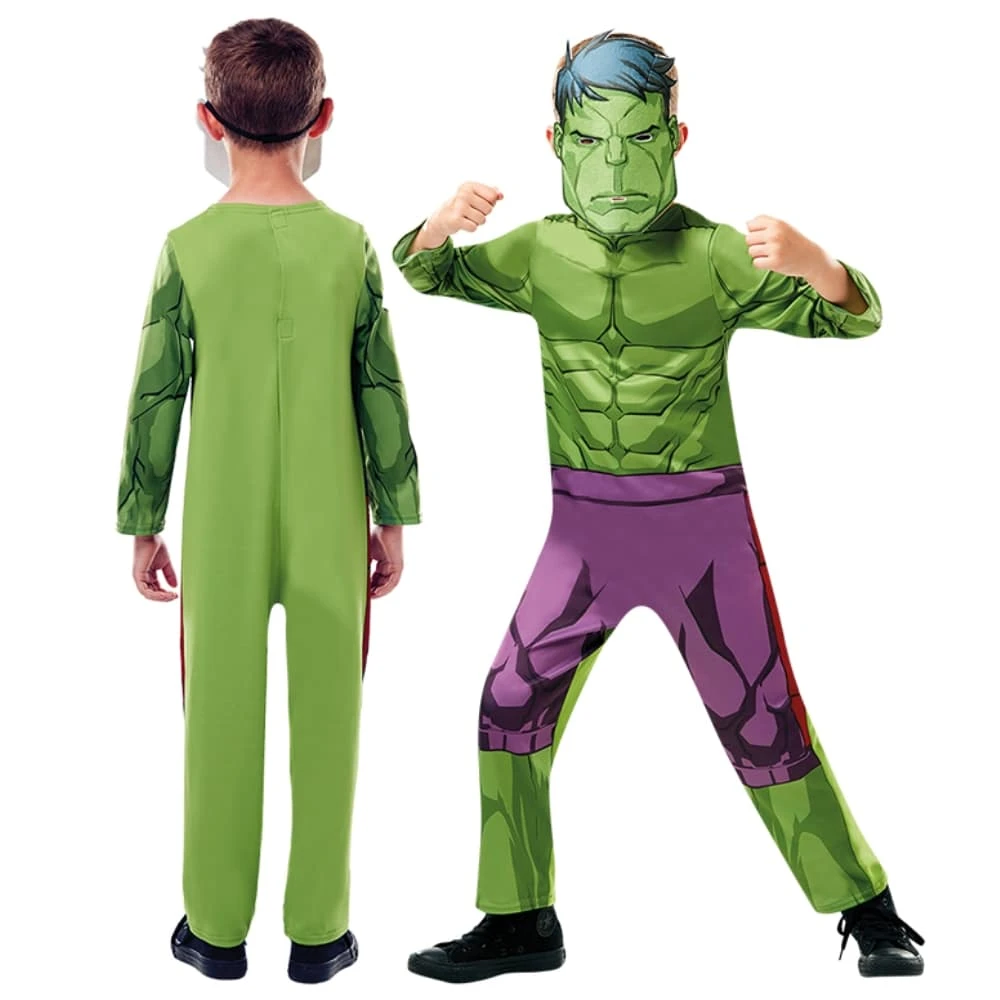 Lasten Naamiaisasu Hulk 116 Cm 3 Lasten Naamiaisasu Hulk 116 Cm