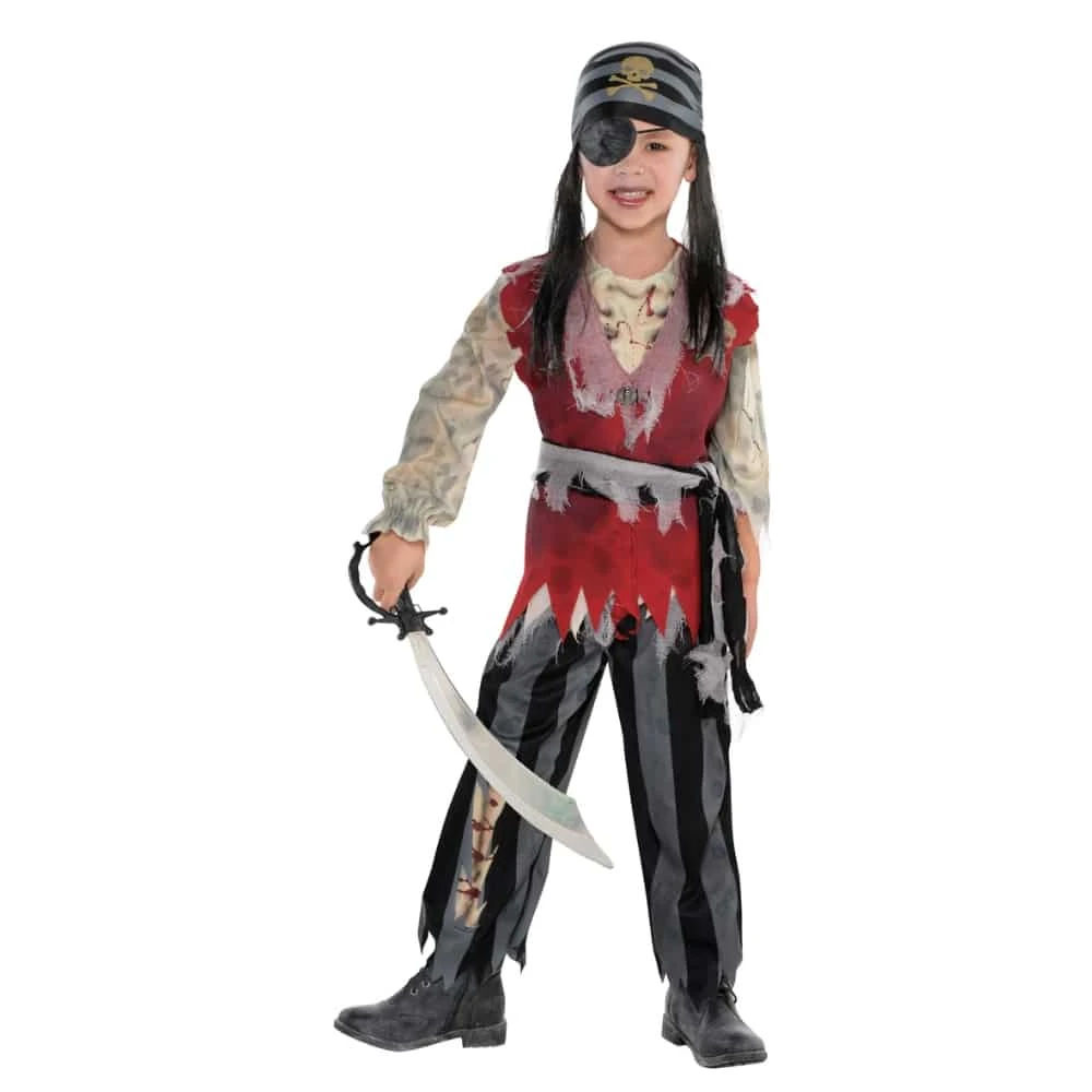 Lasten Naamiaisasu Hurja Merirosvo 134 Cm 3 Lasten Naamiaisasu Hurja Merirosvo 134 Cm