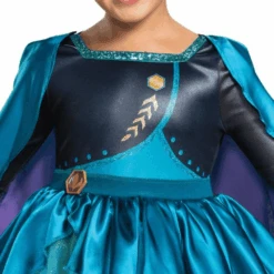 Lasten Naamiaisasu Prinsessamekko Frozen Anna Kuningatar 7-8V -Muovi Ja Lelu US Lasten naamiaisasu Prinsessamekko Frozen Anna Kuningatar 5 6V 4