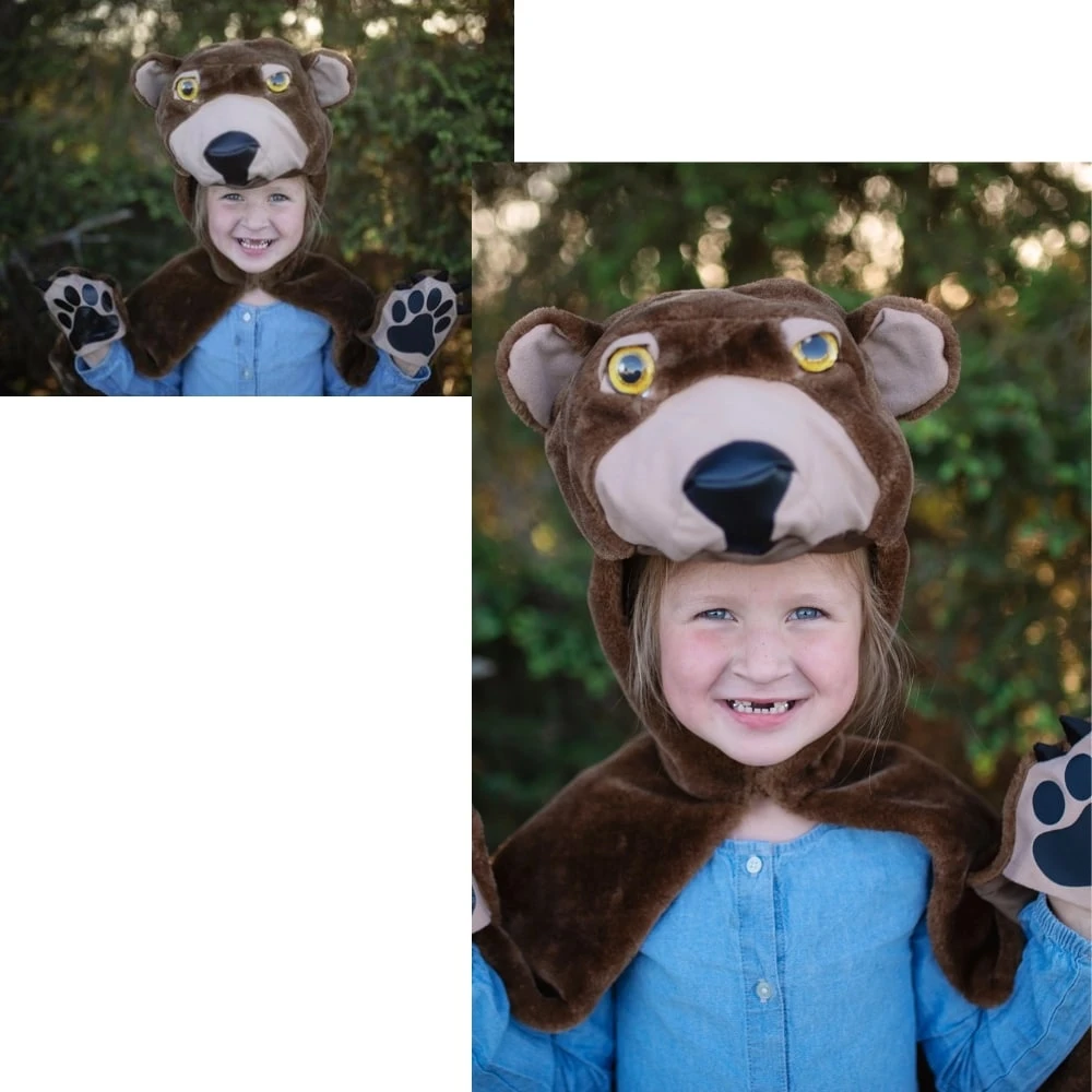 Lasten Naamiaisasu Karhuviitta Hupulla 4-6 V Great Pretenders 6 Lasten Naamiaisasu Karhuviitta Hupulla 4-6 V Great Pretenders - Image 4