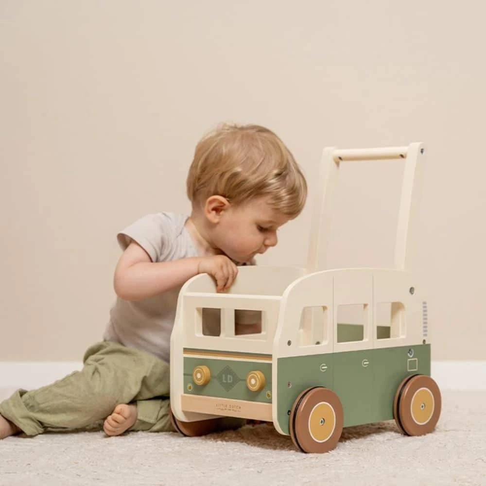 Little Dutch Kävelyvaunu Puinen Auto 5 Little Dutch Kävelyvaunu Puinen Auto - Image 3