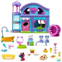 Littlest Petshop Talo Leikkisetti 8 Littlest Petshop Talo Leikkisetti -Muovi Ja Lelu US Littlest Petshop talo leikkisetti 2