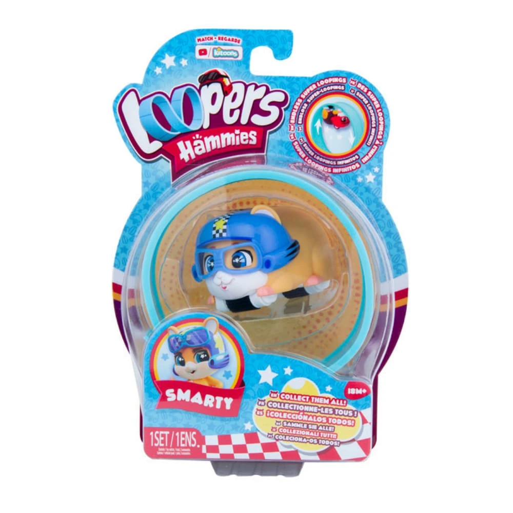 Loopers Hammies Smarty Hamsteri 3 Loopers Hammies Smarty Hamsteri
