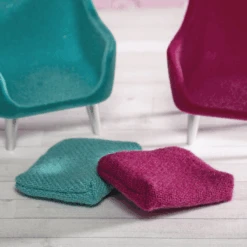 Lundby Nukkekodin Olohuone Setti 8 Lundby Nukkekodin Olohuone Setti -Muovi Ja Lelu US Lundby nojatuolit ja poyta nukkekotiin 3