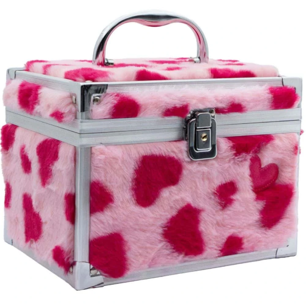 Meikkisalkku Pörrönen Ja Sydänkuvioilla Create It 3 Meikkisalkku Pörrönen Ja Sydänkuvioilla Create It