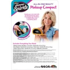 Meikkisetti All-in-One Beauty Makeup Compact Shimmer ’N Sparkle -Muovi Ja Lelu US Meikkisetti All in One Beauty Makeup Compact Shimmer N Sparkle 3