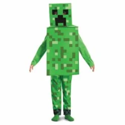 Lasten Naamiaisasu Minecraft Creeper Asu S 4-6 Vuotiaille