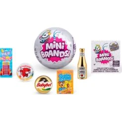 Mini Shopping Brands 5 Surprise-yllätyspallo -Muovi Ja Lelu US Mini Shopping 5 Surprise Yllatyspallo 1 1
