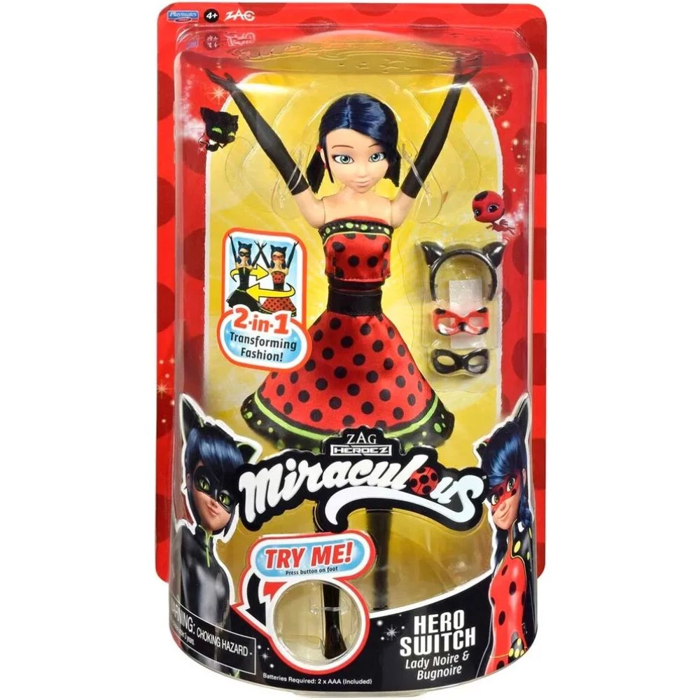 Miraculous Hero Switch Lady Noire & Bugnoire Nukke 3 Miraculous Hero Switch Lady Noire & Bugnoire Nukke