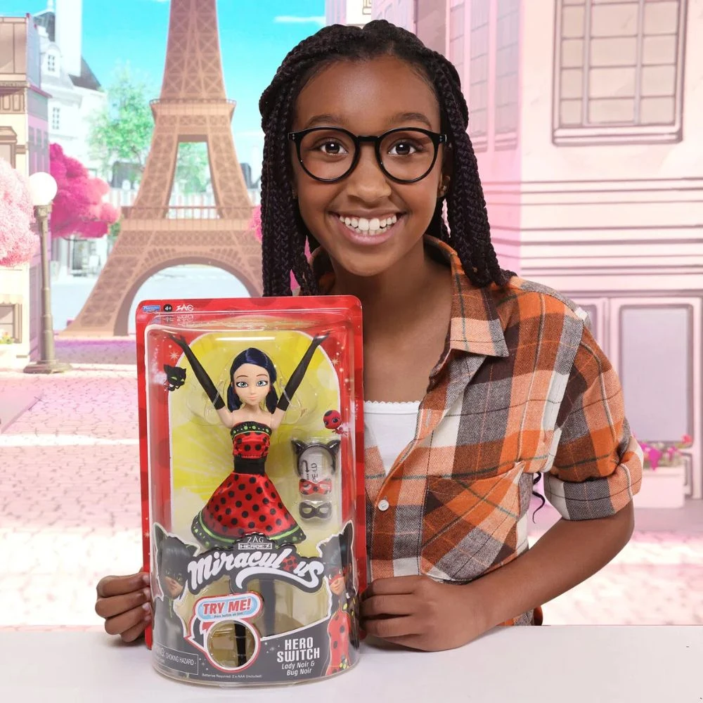 Miraculous Hero Switch Lady Noire & Bugnoire Nukke 5 Miraculous Hero Switch Lady Noire & Bugnoire Nukke - Image 3