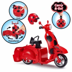 Miraculous Lucky Skootteri 10 Miraculous Lucky Skootteri -Muovi Ja Lelu US Miraculous Lucky Skootteri 6