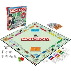 Monopoly Classic Uusi-lautapeli 8+ -Muovi Ja Lelu US Monopoly Classic Uusi 8 1 1