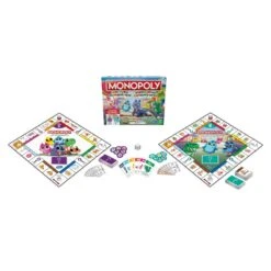 Monopoly Ensimmäinen-lautapeli +4 Vuotta -Muovi Ja Lelu US Monopoly Ensimmainen 4 V 1 1