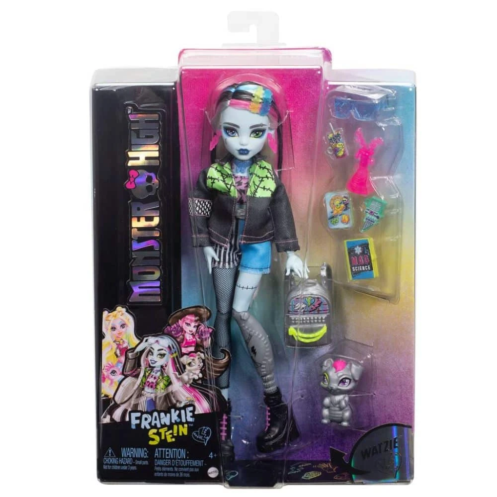 Monster High Frankie Stein & Watzie 3 Monster High Frankie Stein & Watzie