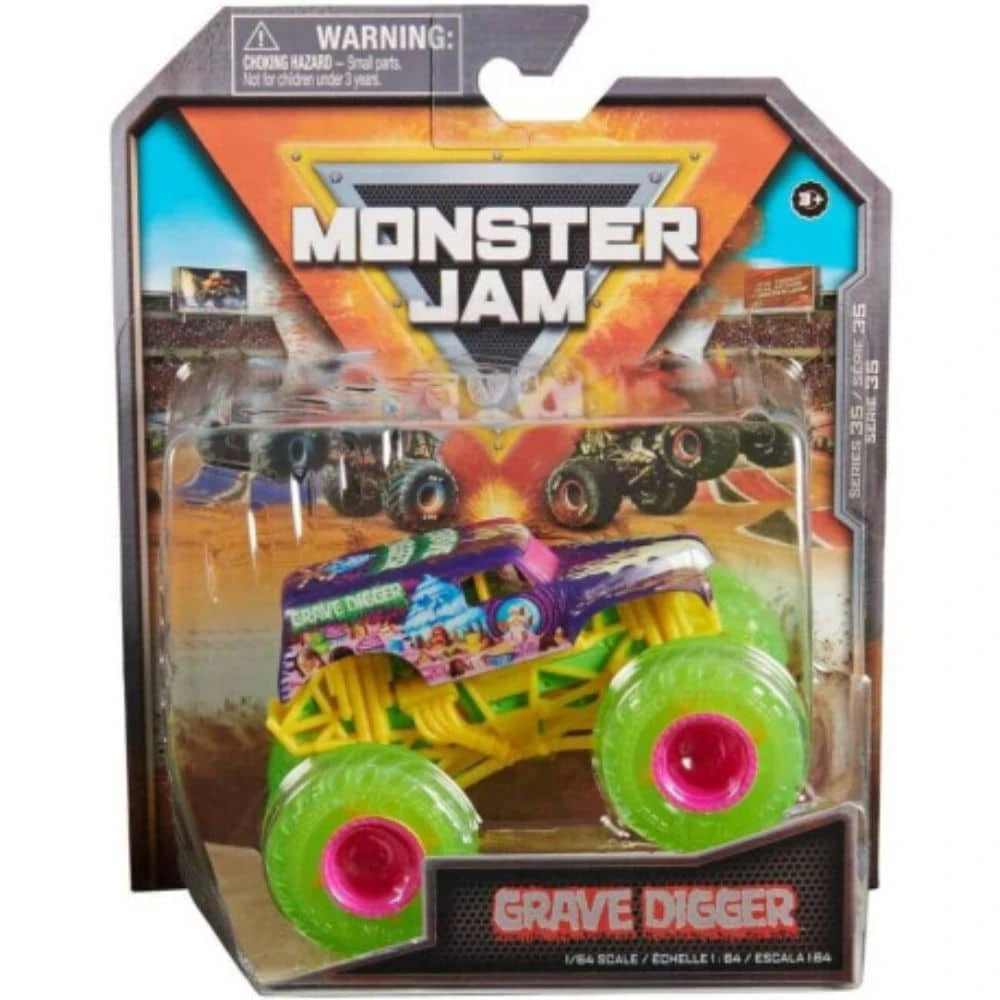 Monster Jam 1:64 Grave Digger Ice Cream 3 Monster Jam 1:64 Grave Digger Ice Cream